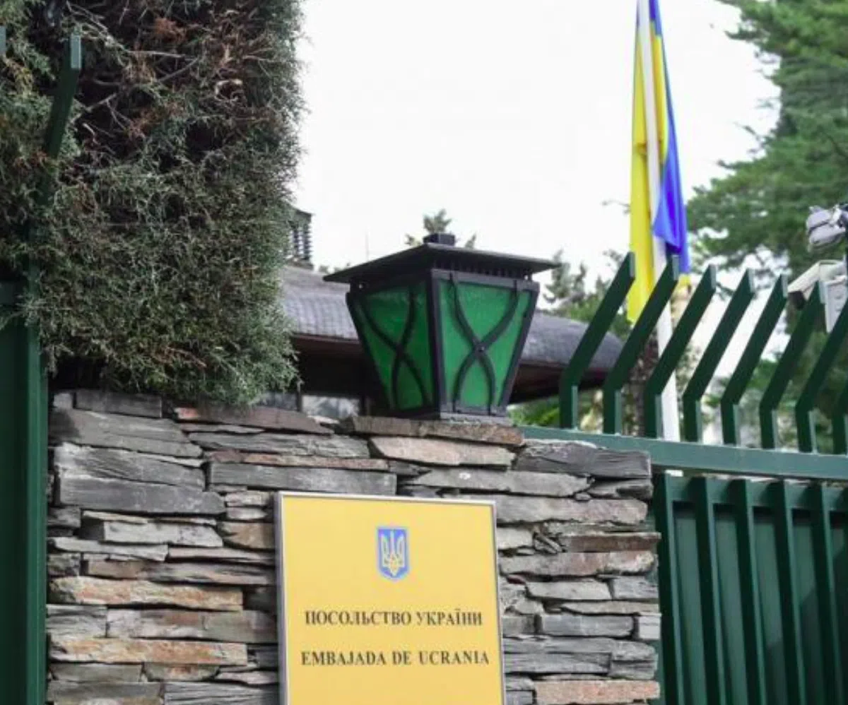 В посольстве Украины в Мадриде прогремел взрыв