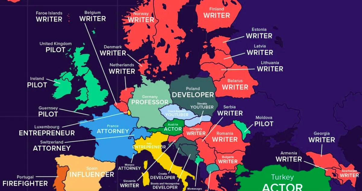 Испанцы мечтают о карьере инфлюенсера