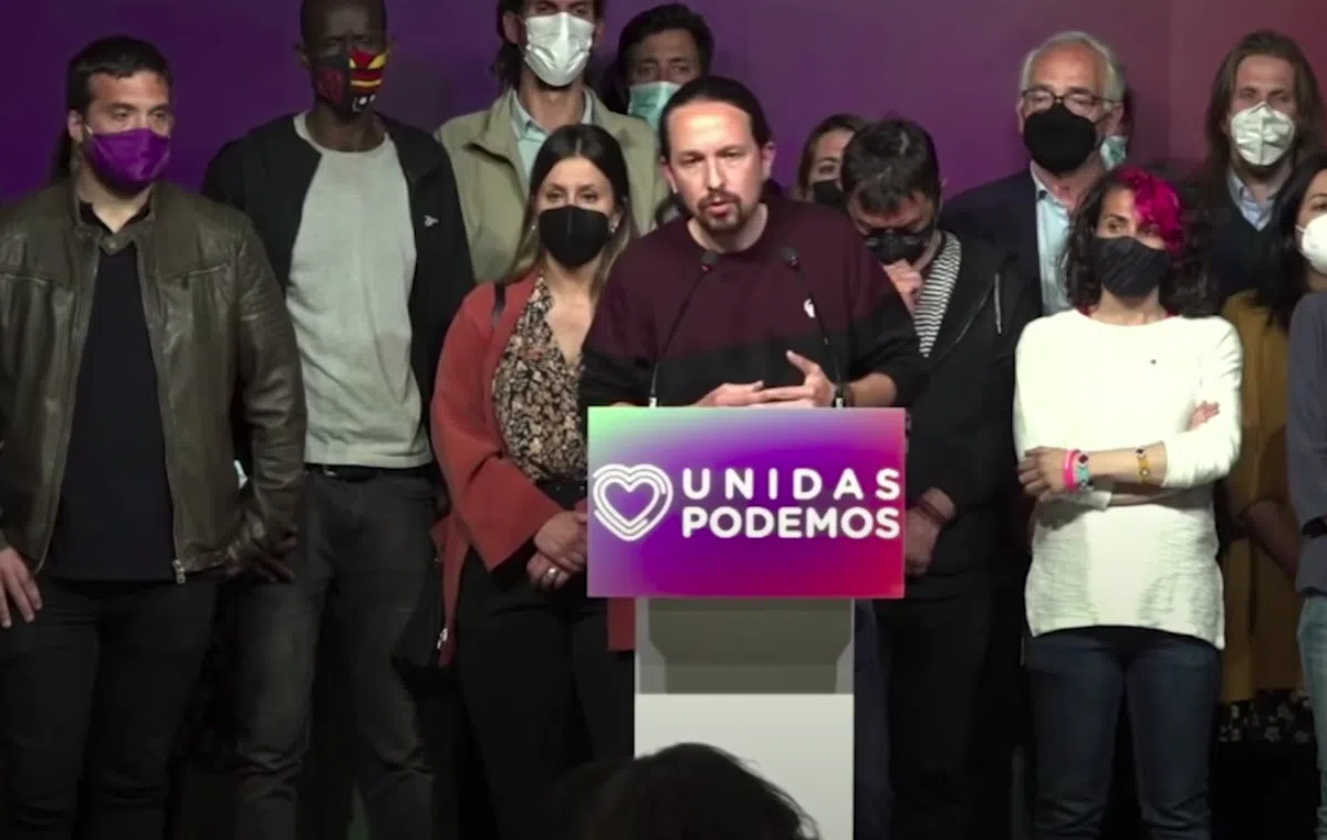 Лидер испанской левой партии Podemos Пабло Иглесиас ушел из политики