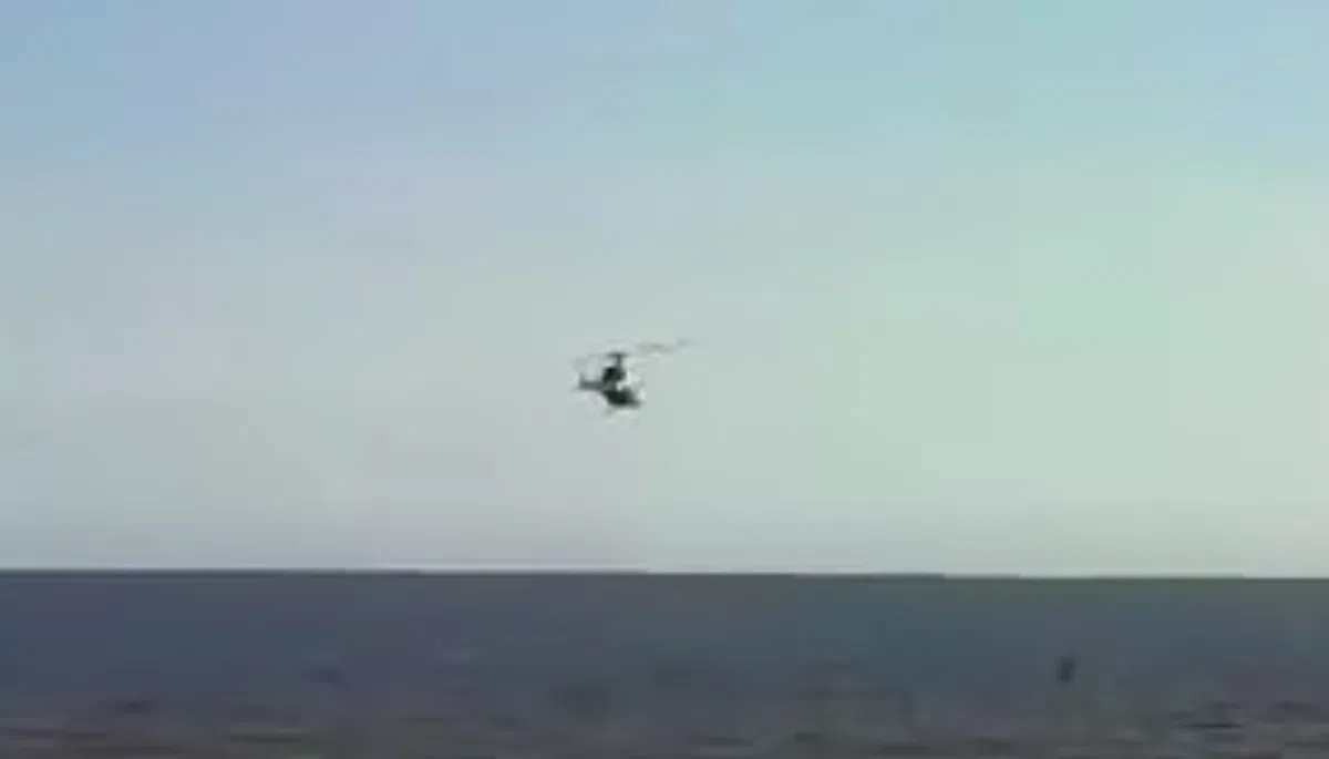 На юге Испании в море упал вертолет