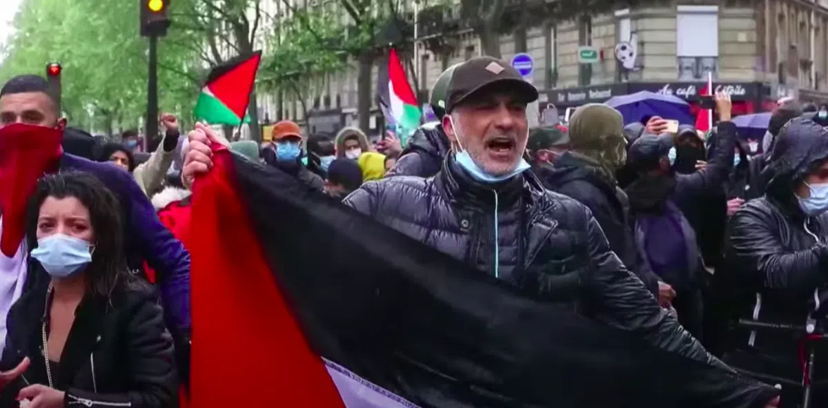 В Испании прошли акции в поддержку Палестины