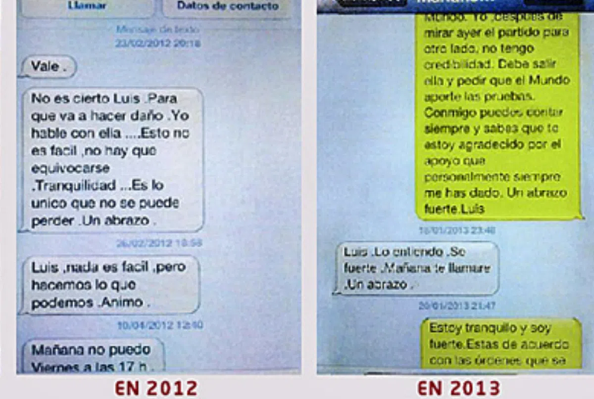 El Mundo: Рахой отправлял Барсенасу SMS
