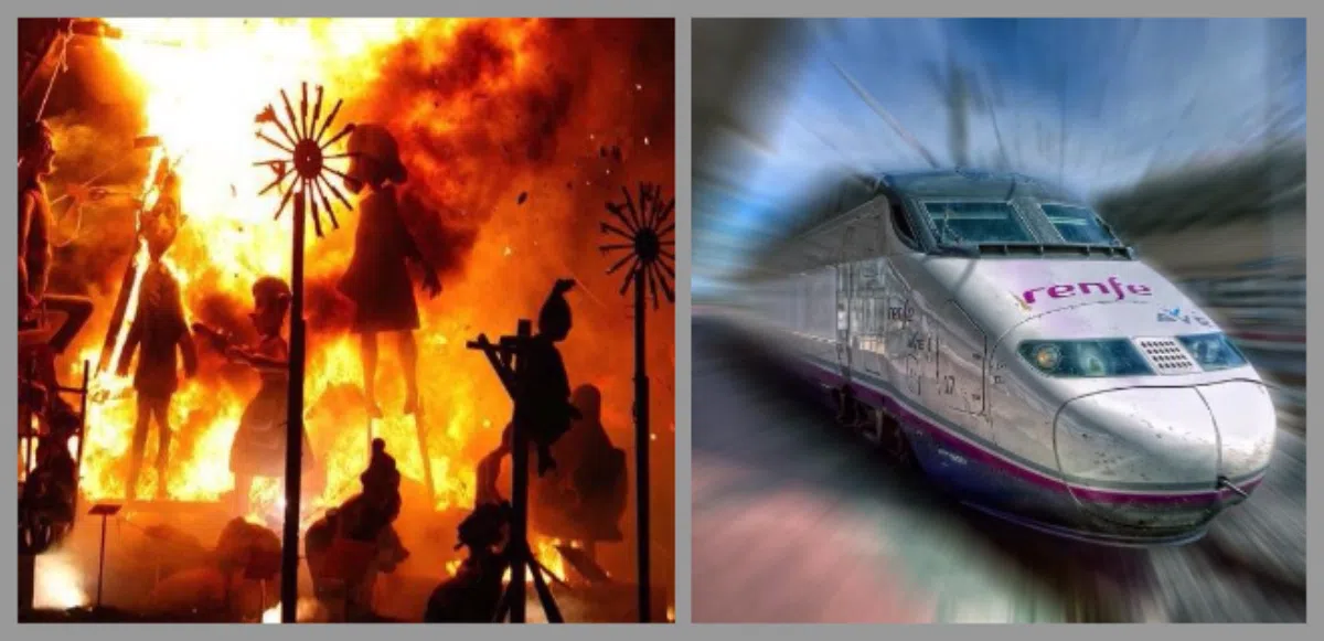 По случаю праздника Фальяс Renfe продает билеты в Валенсию по сниженным ценам