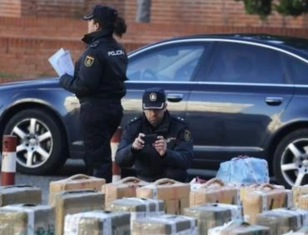 В Испании у наркоторговцев изъяли 1,5 тонны гашиша