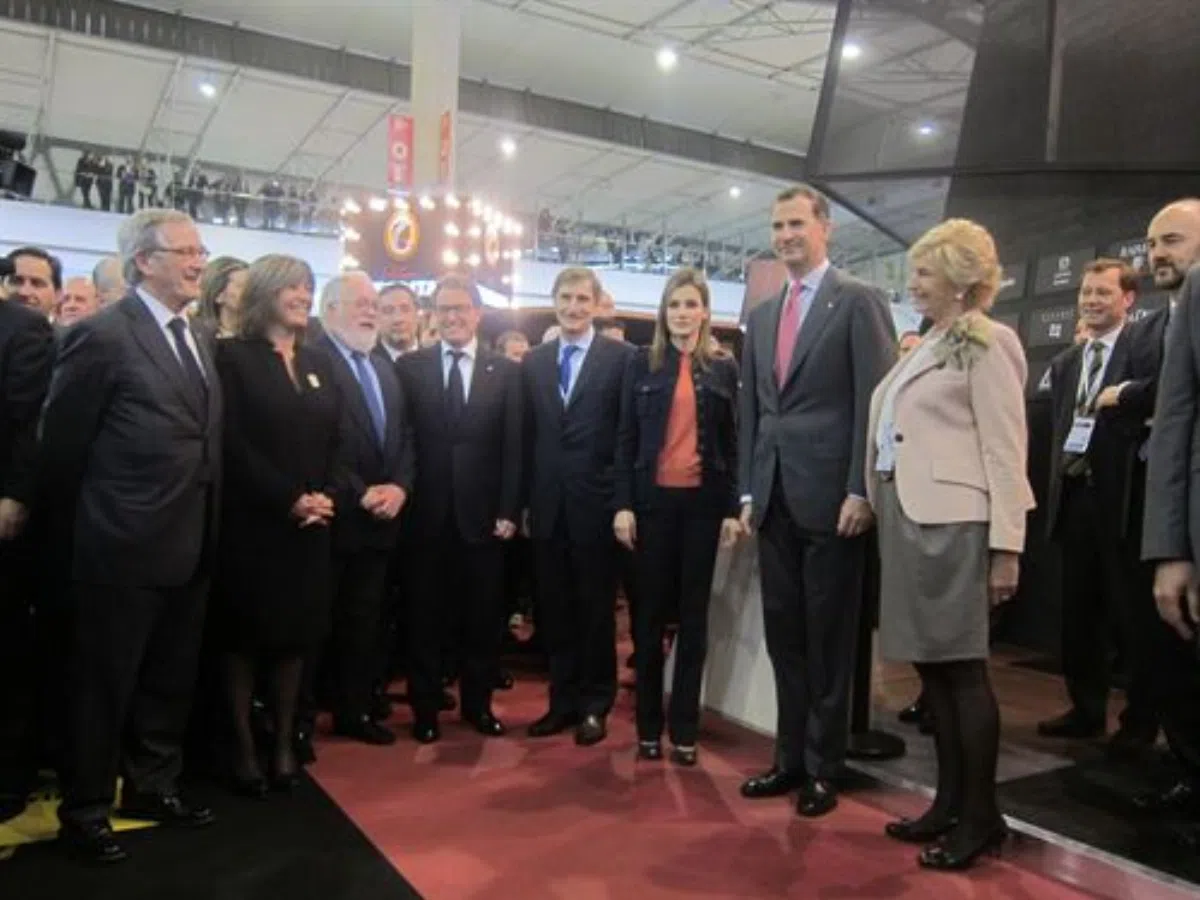 Принц и принцесса Астурийские открыли продовольственную выставку Alimentaria