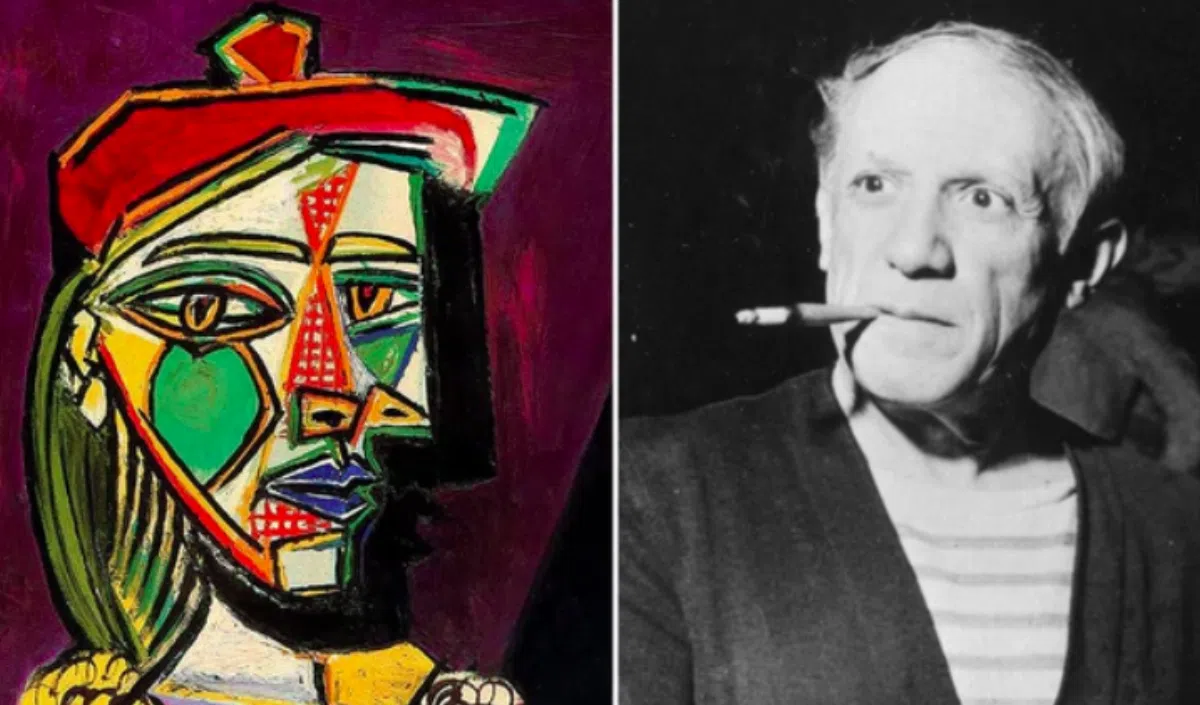 Sotheby's выставит на торги картину Пикассо "Женщина в берете и клетчатом платье"