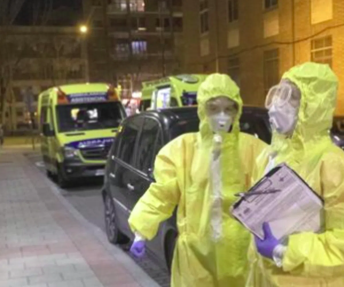 Женщина с симптомами коронавируса сбежала от медиков в Вальядолиде