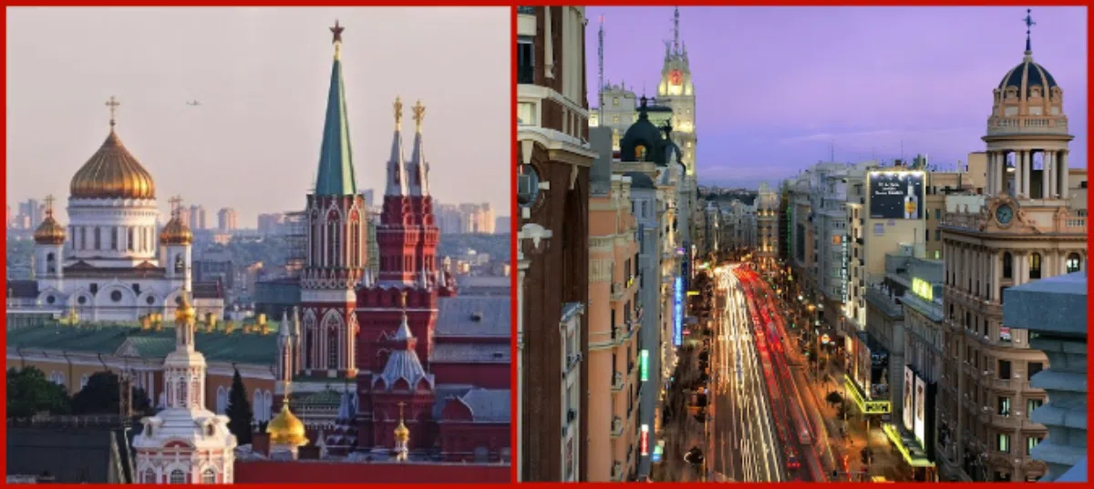 Мадрид и Москва – лучшие европейские города для краткосрочных поездок