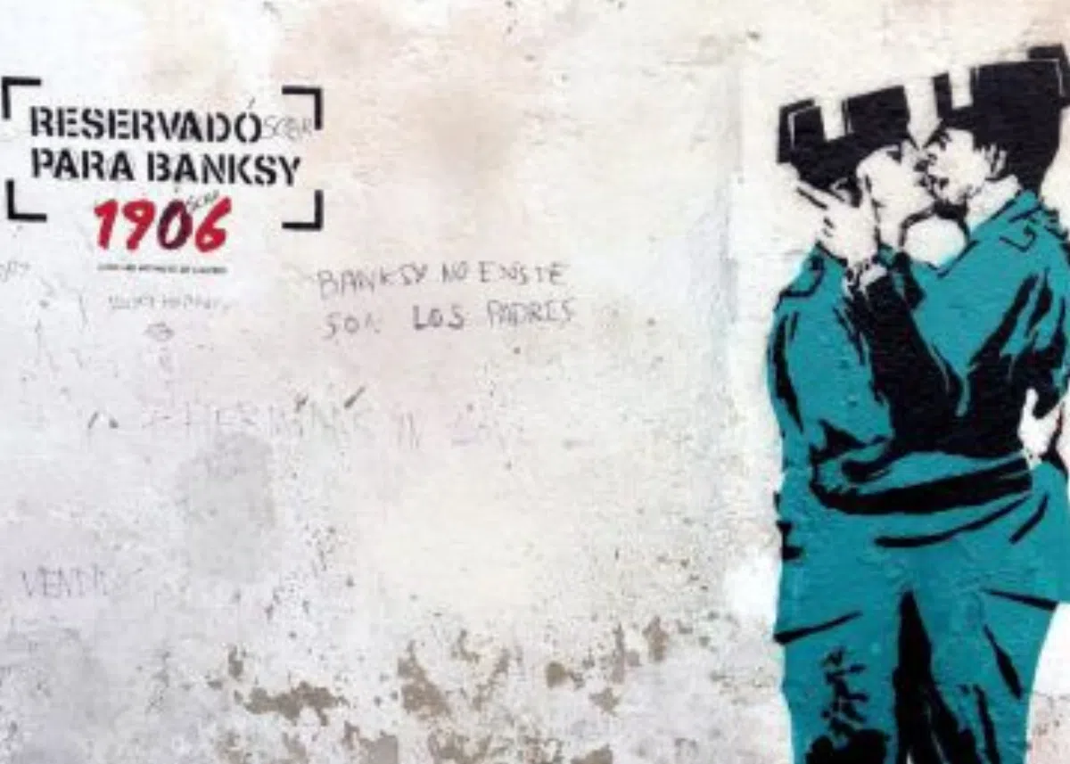 Banksy добрался до Испании?