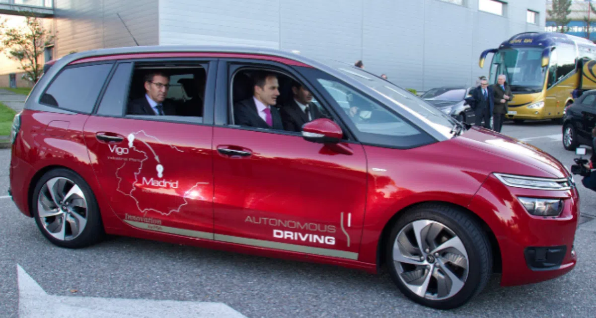 Беспилотный Citroën проехал 600 км из Галисии в Мадрид