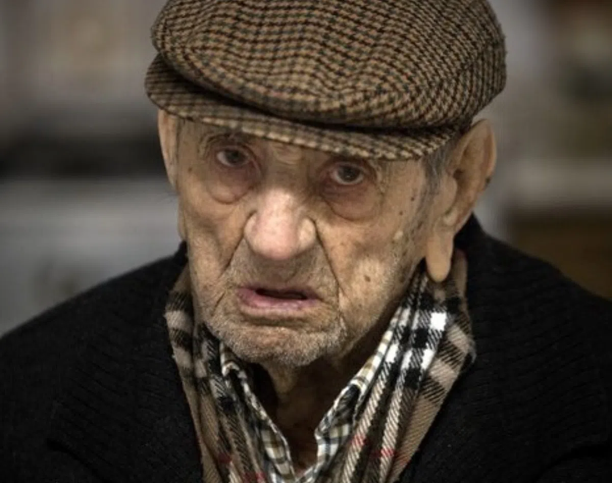 110-летний Франсиско Нуньес Оливера - самый старый испанец