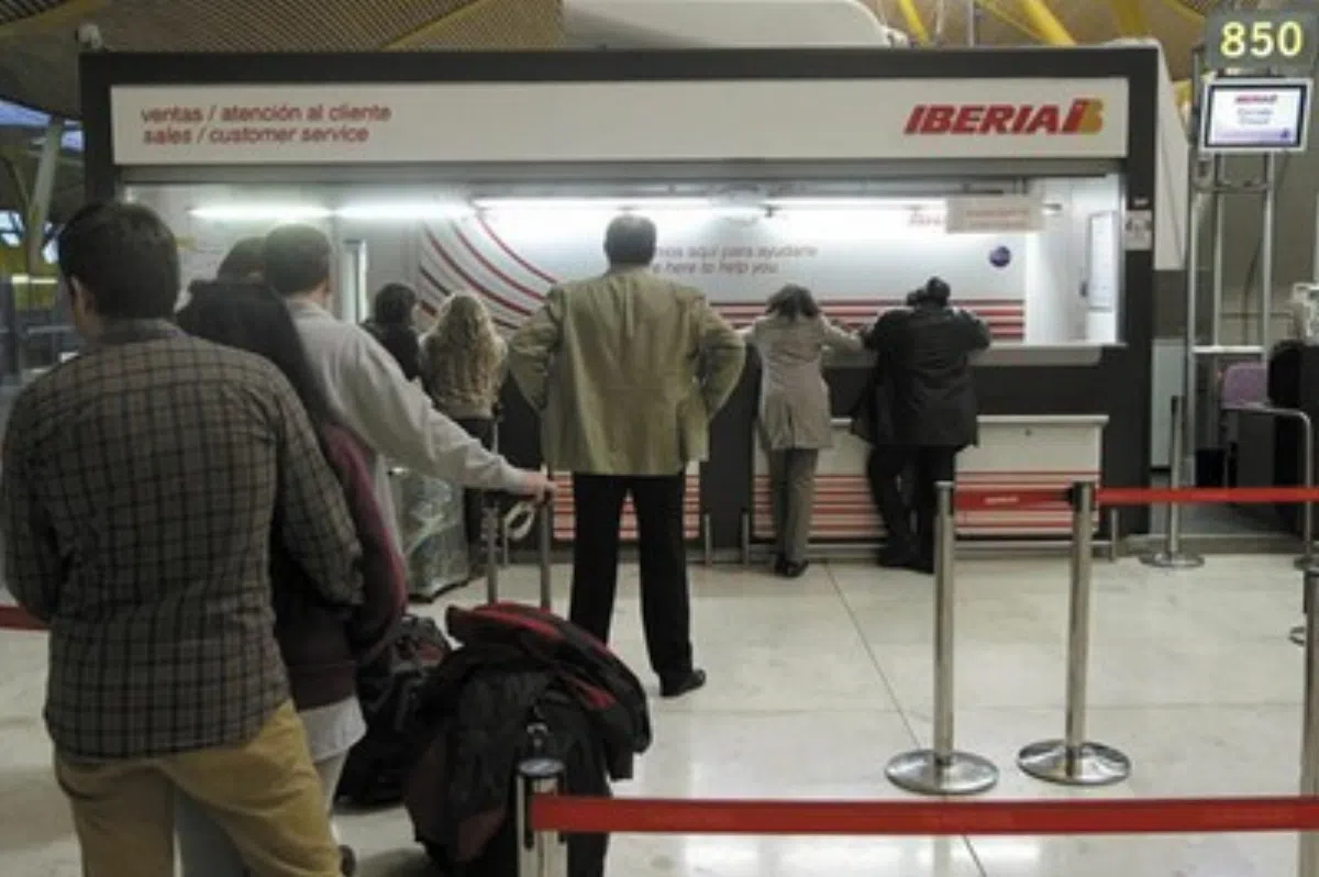 На следующей неделе авиакомпания Iberia отменит 1 300 рейсов